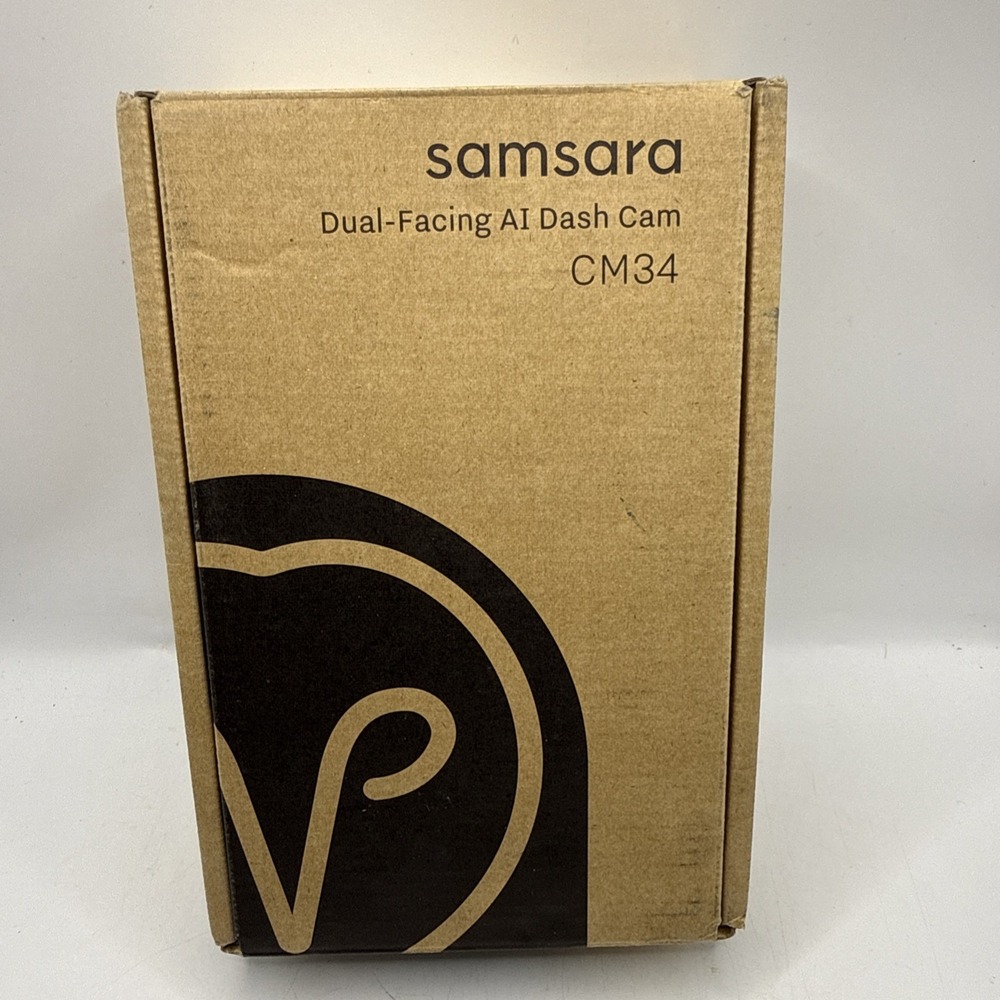 Samsara CM34 Dual-Facing AI Dash Cam 1080p HD NEW IN BOX NIB